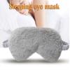 AKOAK 1 Pack Plush Sleep Eye Mask, Soft and Comfortable, Breathable Light Blocking Sleep Protector, Suitable for Adults, Children, Birthday Party Gifts (Gray) view 2