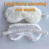 AKOAK 1 Pack Plush Sleep Eye Mask, Soft and Comfortable, Breathable Light Blocking Sleep Protector, Suitable for Adults, Children, Birthday Party Gifts (White) view 2