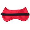 AKOAK 1 Pack Sleeping Eye Mask Cute Cat Silk Sleeping Eye Mask Breathable Comfortable Light Proof Sleep Protective Eye Mask with Adjustable Lacing for Girls, Kids, Women Traveling for Naps (Red) view 3
