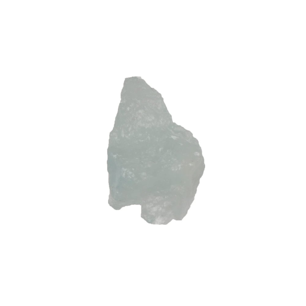 GEMHUB 12.5 CT AAA Natural Rough Aqua Sky Aquamarine Gemstone Rough Crystal for Jewelry Making, Healing, Decoration