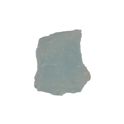 GEMHUB 17.9 CT Energy Loose Gemstone Natural Rough Aqua Sky Aquamarine Certified Uncut Rough Aquamarine, Healing Aquamarine Loose Loose Gemstone