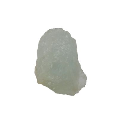 GEMHUB 17.6 CT Natural Earth Mined Clear Aqua Sky Aquamarine Healing Crystal Rare Top Grade Rough Gemstone for Healing