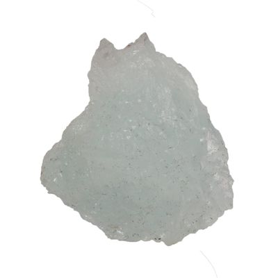 GEMHUB 97.5 CT Natural Aqua Sky Aquamarine Rough Gemstone Earth Mined Aqua Sky Aquamarine Specimen Crystal Healing Specimen