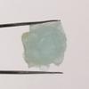 GEMHUB 16.95 CT Healing Crystal Aqua Sky Aquamarine Rough Gemstone Healing Loose Gemstone for Yoga, Meditation, Aura Cleansing view 2