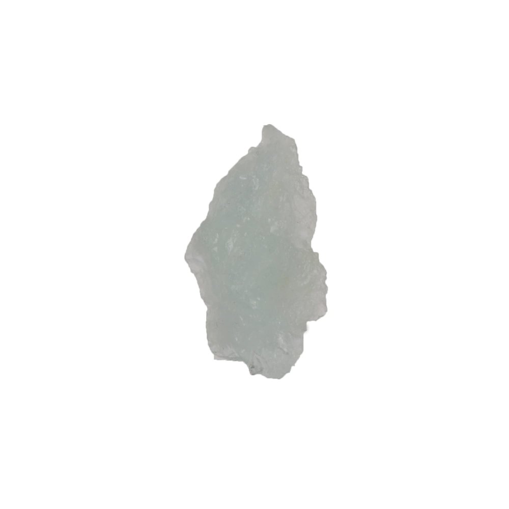 GEMHUB 13.55 CT Natural Large Crystal Reiki Chakra Clear Aqua Sky Aquamarine Loose Gemstone for Tumbled, Meditation & Reiki Crystal Healing