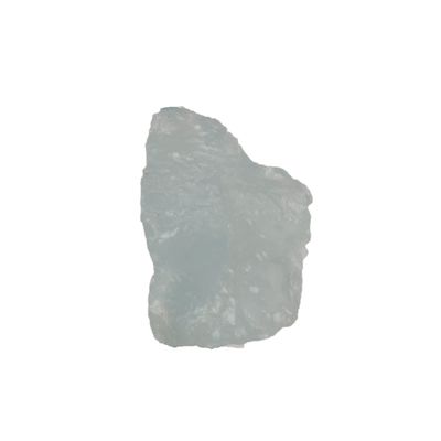 GEMHUB 16.8 CT Aqua Sky Aquamarine Rough Loose Gemstone Certified Aquamarine Chakras Healing Crystals, Energy Stone, Chunky Loose Gemstone