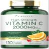 Carlyle Vitamin C 2000mg | with Rose Hips | 150 Caplets | Vegetarian, Non-GMO, Gluten Free Supplement view 1