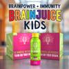 BrainJuice Kids Brain & Immune Support Shot, Gluten Free Supplement Shots for Energy, Focus, Immunity with Vitamin D, C, B, Alpha GPC & Organic Ginger Root, Ages 5+, Dragon Berry, 2.5 fl oz, 12 Pack view 4