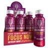 BrainJuice Brain and Immune Support Shot, Gluten Free Supplement Shots for Energy, Focus, Immunity with Vitamin D, C B, Alpha GPC & Organic Ginger Root, Pomegranate Acai, 2.5 fl oz, 12 Pack view 1