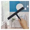 FHYTGBS Glass Wiper Scraper Cleaner-Shower Window Scraper with Silicone Blade Holder Hook for Bathroom Kitchen Car Glass Cleaning Accessories view 3
