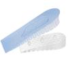 AKOAK 2Pcs Elevating Insoles, 2 Layers of Adjustable Orthopedic Insoles, Invisible Clear Silicone Cushioned Heel Cushions, Height-Lifting Shoe Inserts for Both Men and Women view 2