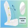 AKOAK 2Pcs Elevating Insoles, 2 Layers of Adjustable Orthopedic Insoles, Invisible Clear Silicone Cushioned Heel Cushions, Height-Lifting Shoe Inserts for Both Men and Women view 4