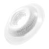 Annhua Power Chain for Braces Powerchain Elastic Braces Rubber Bands Power Chains with Comfort Fit, 4 mm Dental Spool Brace Chain for Orthodontic Treatment and Teeth Gap - Long, Clear view 1