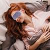 RAYNAG 4 Pack Plush Eye Mask Soft Sleeping Blindfold Eye Cover for Sleepover Gift Birthday Party Favors, Comfortable Silky Fabric on The Back, Cozy, Downy and Soft (#64 Light Pink) view 2