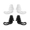 2 Pairs Quiet Noise Reduction Earplugs, Reusable Flexible Silicone Ear Plugs for Sleeping, Swimming, Noise Sensitivity & Flights, Snoring, Travel, Concerts, 40dB Noise Cancelling view 1