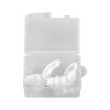 2 Pairs Quiet Noise Reduction Earplugs, Reusable Flexible Silicone Ear Plugs for Sleeping, Swimming, Noise Sensitivity & Flights, Snoring, Travel, Concerts, 40dB Noise Cancelling view 3