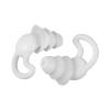 2 Pairs Quiet Noise Reduction Earplugs, Reusable Flexible Silicone Ear Plugs for Sleeping, Swimming, Noise Sensitivity & Flights, Snoring, Travel, Concerts, 40dB Noise Cancelling view 4