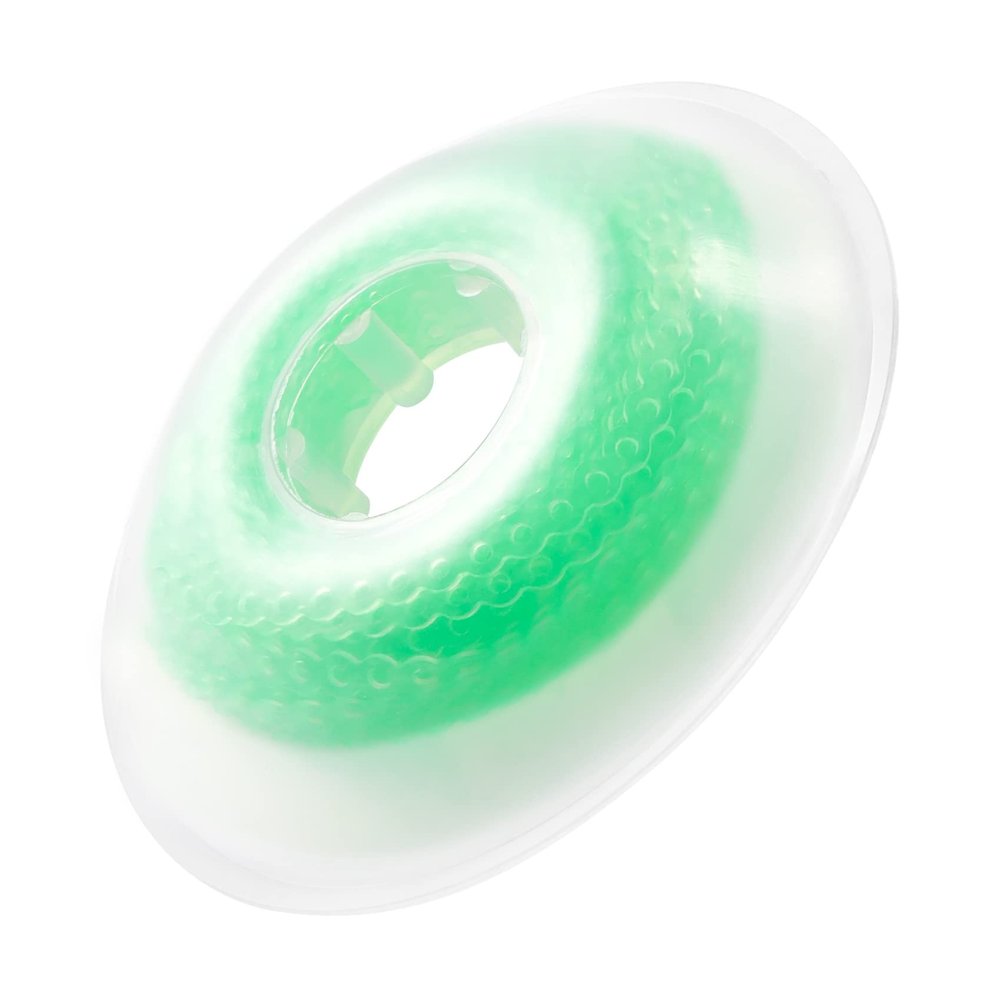 Annhua Dental Orthodontic Elastic Chain, Dental Spool Elastic Rubber Band Power Chains for Braces, Short, Light Green - 35# - 15ft/Roll