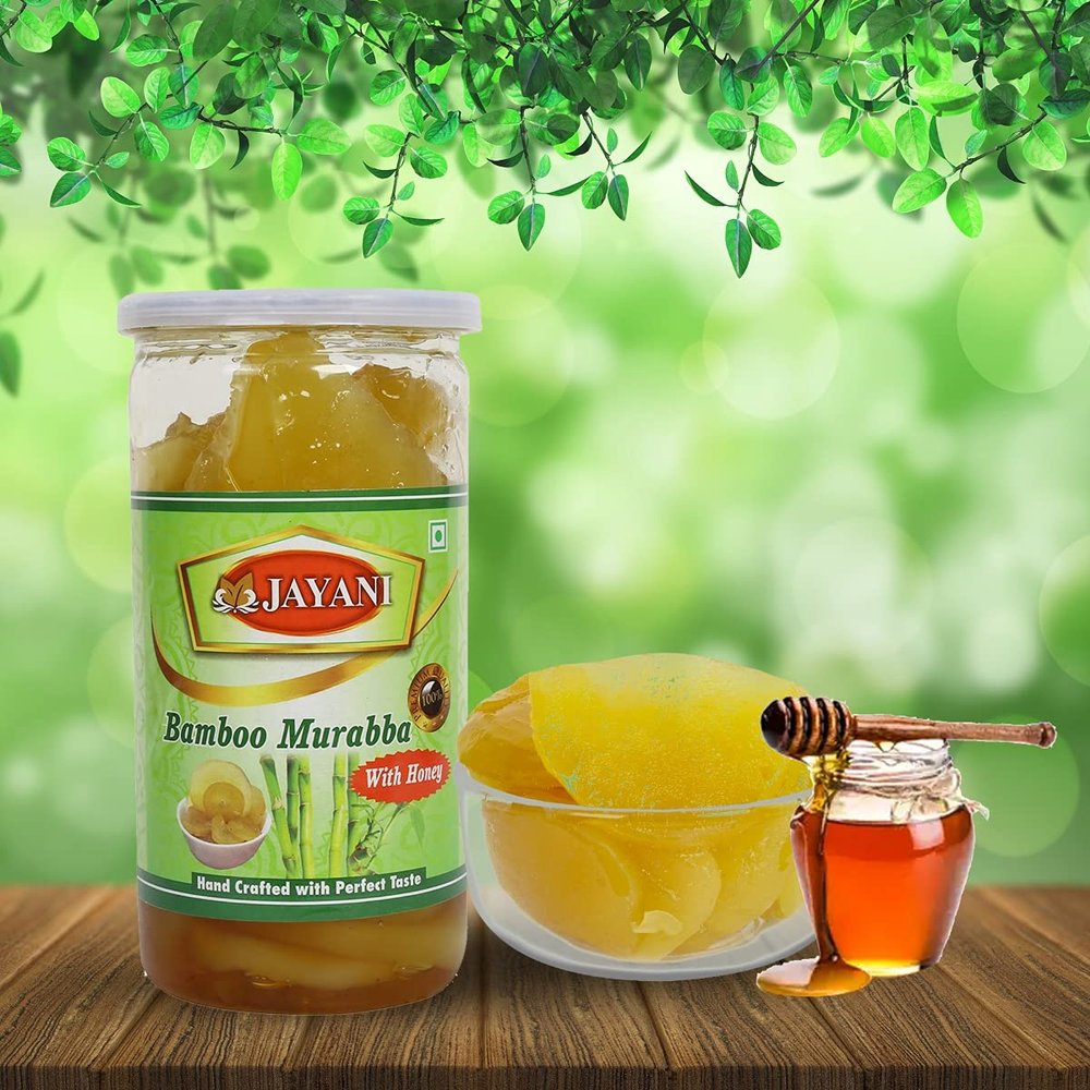 Jayani Homemade Bamboo Murabba with Neem Honey, Bamboo Shoots Murabba with Neem Honey 800 gm