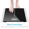 400lb/180kg Smart Body Weight Scale with Fat Digital Accurate Bathroom Fitness Backlit LCD Display, Black view 4