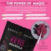 Andes Secret Maqui Powder Granola - Almonds, Walnuts & Hazelnuts - Keto High Protein Granola with No Sugar, Grain & Gluten Free - 11 oz (1 Pack) view 4