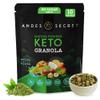 Andes Secret Matcha Powder Granola - Almonds, Walnuts & Hazelnuts - Keto High Protein Granola with No Sugar, Grain & Gluten Free - 11 oz (1 Pack) view 1