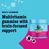 Best Nest Wellness Multi Plus Gummies - Brain Health Support Supplement with Methylated Vitamins - Chewable Multivitamin for Kids - Aids Healthy Energy & Immune Function - Raspberry, 60 Gummies view 3