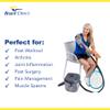 Renewed FrozenHeat Therapy Unit for Hot and Cold Cryotherapy treatment with reusable attachment pads for Back, Shoulder, Leg, Ankle, Hip and Knee- for a Faster Recovery and Pain Relief by Brace Direct view 3