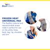 Renewed FrozenHeat Therapy Unit for Hot and Cold Cryotherapy treatment with reusable attachment pads for Back, Shoulder, Leg, Ankle, Hip and Knee- for a Faster Recovery and Pain Relief by Brace Direct view 4