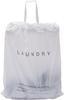 18" x 19" x 1.25 mil Biodegradable Plastic Hotel Laundry Bag with Drawstring for Closing, 4" Bottom Gusset, Vent Hole (Case of 1,000) view 1