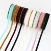 (20 Meters/roll) 10mm Velvet Ribbon Gift Wrapping Decoration Christmas Lace Ribbons - (Color: Black) view 2