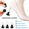 12 Pairs High Heel Protectors 3 Sizes Heel Stoppers Repair Caps Covers for Women Perfect for Wedding, Grass, Gravel, Wetlands Outdoor Events (S/M/L/Transparent/Black) view 2