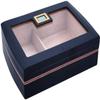 HongLianRiven Cigar Box Humidor Glass Sunroof Cassette Electronic Hygrometer Cigar Humidor Cigar Humidor view 1