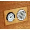 HongLianRiven Cigar Box Humidor Cedar with Hygrometer and Humidifier Portable Leather Cigar Humidor view 4