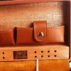 HongLianRiven Cigar Box Humidor Cedar Cigar Box Installed Four Portable Cigar Leather Handmade Cigar Humidors view 4