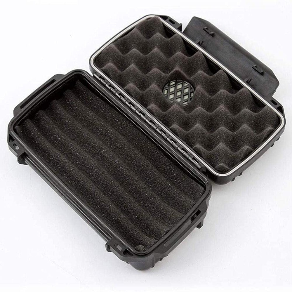 HongLianRiven Cigar Box Humidor Portable Sealed Cigar Humidor Cigar Travel Bag Office Classic Portable Cigar Humidifier Cigar Humidor