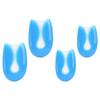 2pairs U-Shaped Heel Cups Silicone Foot Pads for Shock Absorbing Inserts for Heel Plantar Comfortable Cushion for Shoes Men Women view 1