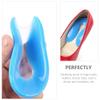 2pairs U-Shaped Heel Cups Silicone Foot Pads for Shock Absorbing Inserts for Heel Plantar Comfortable Cushion for Shoes Men Women view 4