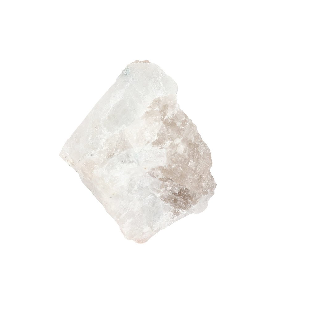 GEMHUB Large 168.60 CT Raw White Rainbow Calcite Rough Crystal, Healing Crystal White Color, Beautiful White Rainbow Calcite for Collection