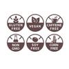 Missy J's Organic Carob Covered Almonds 6 Oz. 6 Pack, Carob Made w/Coconut Sugar, Vegan and Gluten-Free, Healthy Caffeine Free Substitute for Chocolate, Perfect for Snacks and Treats view 4