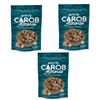 Missy J's Organic Carob Covered Almonds 6oz 3pk | Carob Made w/Coconut Sugar, Vegan and Gluten-Free | Healthy Caffeine Free Substitute for Chocolate, Perfect for Snacks and Treats view 1