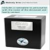 CarrySafe TSA-Approved Travel Urn Kit  Guaranteed Fly-Safe Temporary Cremation Urn for Human Ashes  Includes Personalization  Airline Friendly, 200 Cu in, Black Plastic with Travel Box view 3