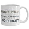 A truly great instructor| thank you appreciation gift idea| is hard to find difficult| 11oz, 15oz view 2