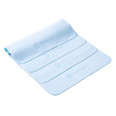 PERFECTSIGHT Microfiber Cleaning Cloth | Eyeglass Lens Cleaner [6 Pack, 5.7x6.7 Inch] Glasses, Phone, Camera, Computer Screen Cleaning | Safe for All Coated Lenses (Blue)