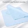PERFECTSIGHT Microfiber Cleaning Cloth | Eyeglass Lens Cleaner [6 Pack, 5.7x6.7 Inch] Glasses, Phone, Camera, Computer Screen Cleaning | Safe for All Coated Lenses (Blue) view 4