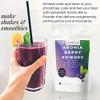 powbab Aronia Berry Powder from 100% USA Grown Organic Aronia Chokeberry. No Added Sugar. Not Freeze Dried. Made in the USA Black Chokeberry for Immune System, Circulation (3.5 oz (Pack of 5)) view 4