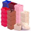 Lainrrew 24 Pcs Square Jewelry Gift Boxes, Earring Ring Boxes with Bow, Cotton Filled Cardboard Paper, Perfect for Wedding, Engagement, Anniversaries view 1