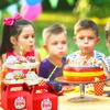 30 Pcs Gable Treat Boxes, Small Goodie Red Party Favor Cardboard Kraft Paper Gift Box for Dessert, Candy, Cookie - Birthday, Baby Shower, Mother's Day Favors, 4.5 x 3.1 x 5.1" (Red) view 3