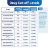 6 Pack Multi Drug Urine Test Cup 12 Panel with Temperature Strip,Testing 12 Different Drugs,Instant Multi Panel Drug Screening Test Kit view 2