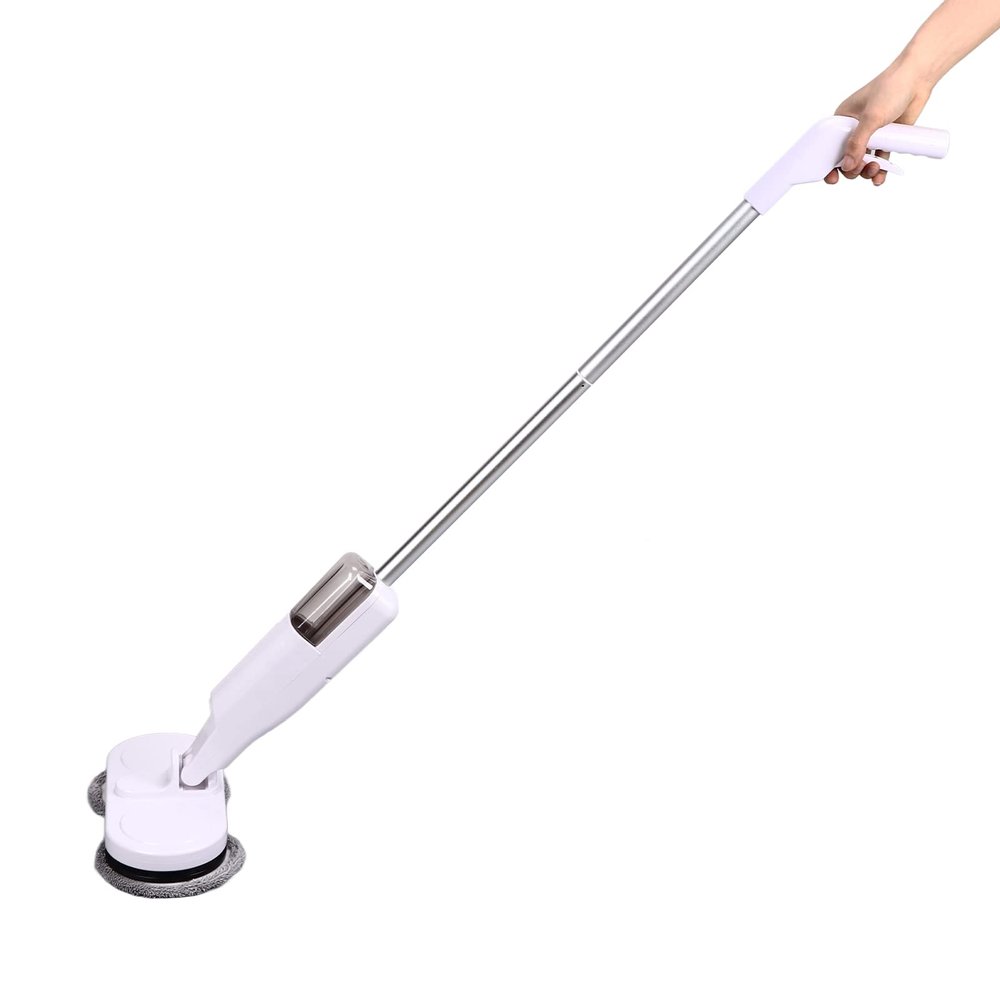 Electric Mop, Cordless Handheld Electric Mop, Multipurpose Electric Rotating Mop,Lightweight and USB Rechargeable, Mop Cleaner for Hardwood/ Laminate Floor /Window/Tile